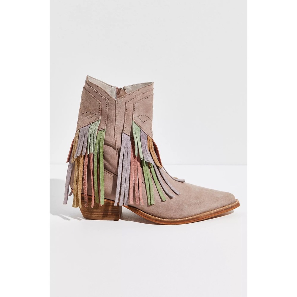 Free People Lawless Fringe Western Boots - Picture 3 of 8